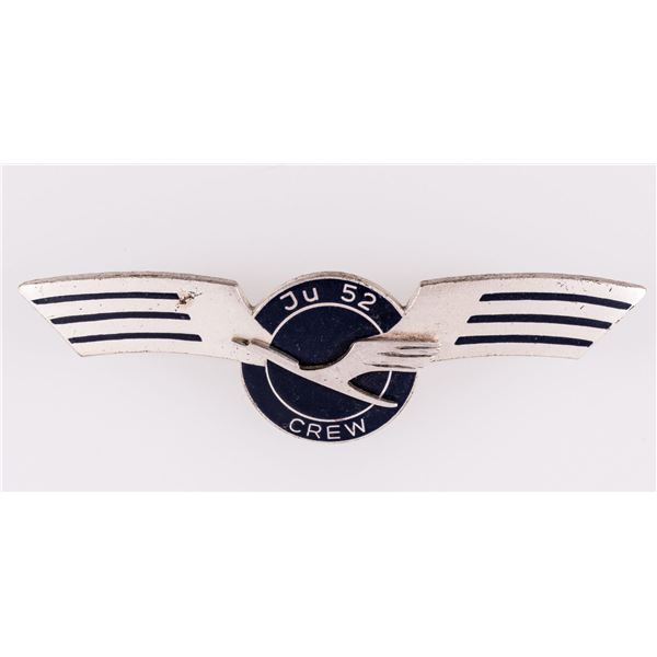 LUFTHANSA JUNKERS JU 52 CREW WINGS