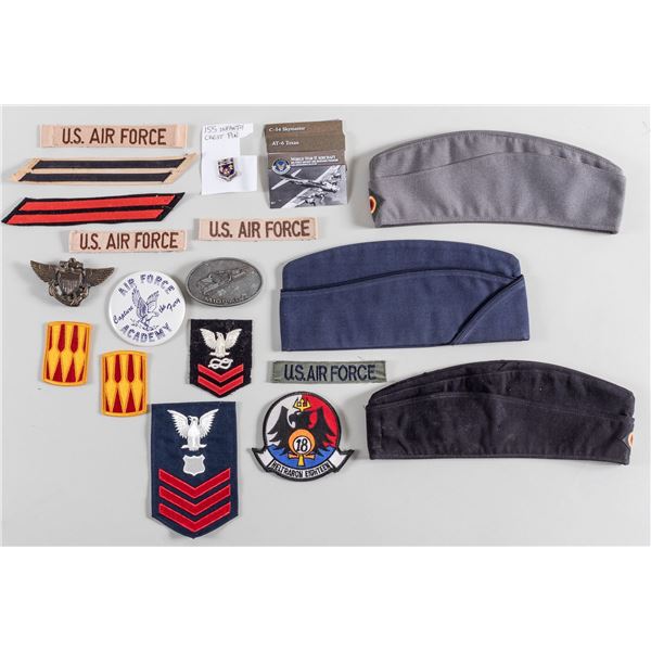 MILITARY CAPS AND PATCHES (19)