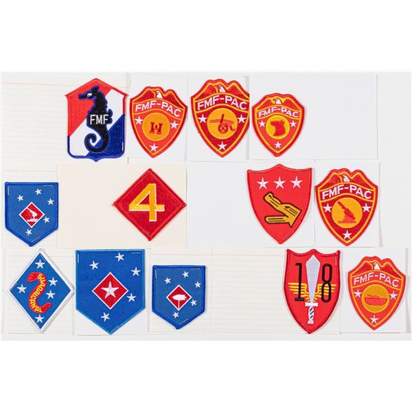 MODERN MARINE PATCHES (13)