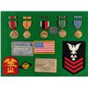 Image 1 : NAMED WWII US NAVY MEDAL GROUP (17)