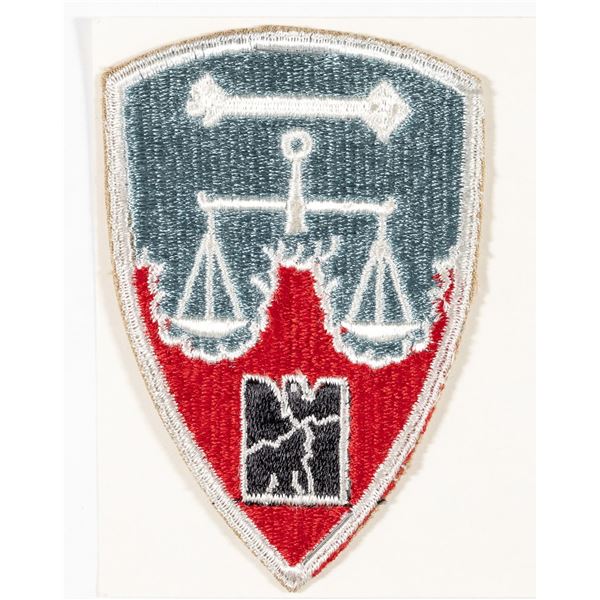 NUREMBERG TRIAL DUI PATCH