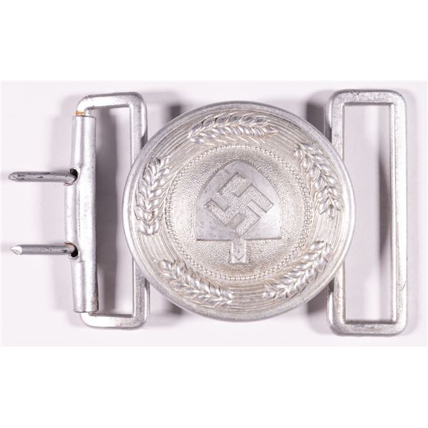 RAD REICH LABOR SERVICE OFFICER BELT BUCKLE