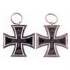 Image 2 : TWO GERMAN WWI IRON CROSSES 2ND CLASS (2)