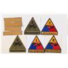 Image 1 : US ARMORED DIVISIONS PATCHES (9)