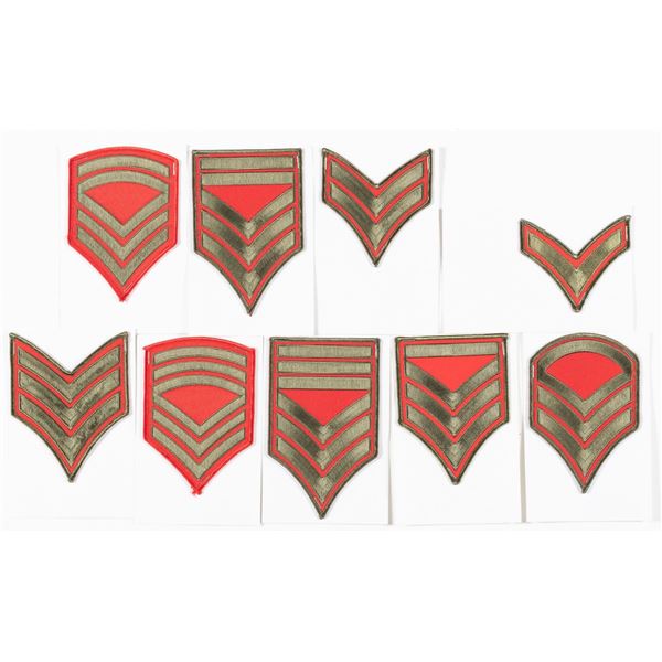 USMC SLEEVE CHEVRONS (9)