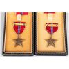 Image 2 : WWII BRONZE STAR MEDALS CASED (2)