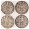 Image 2 : WWII HINDENBURG 5 MARKS COINS (4)