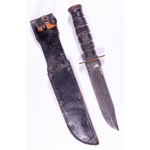 US CAMILLUS FIGHTING KNIFE WITH SCABBARD