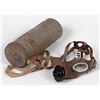 Image 1 : BELGIAN WWII MILITARY GAS MASK L.702