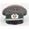 Image 3 : GERMAN WWII OFFICER'S VISOR CAP OF THE NACHRICHTENTRUPPE