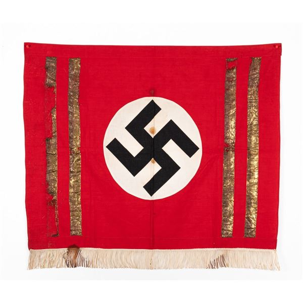 GERMAN WWII NAZI PODIUM FLAG