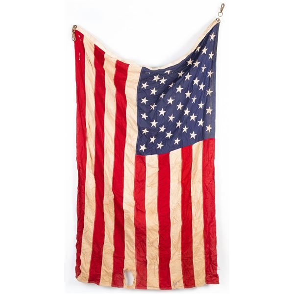 THREE AMERICAN STARS AND STRIPES FLAGS (3)