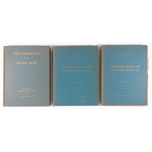 INTERROGATIONS OF JAPANESE OFFICIALS BOOKS (3)