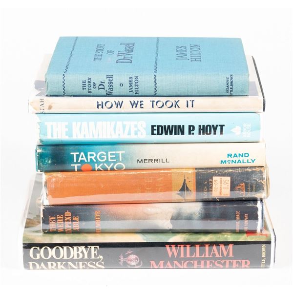 WWII PACIFIC THEATER BOOKS (7)