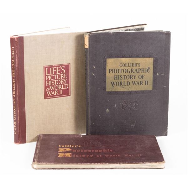 WWII PICTORIAL HISTORY BOOKS