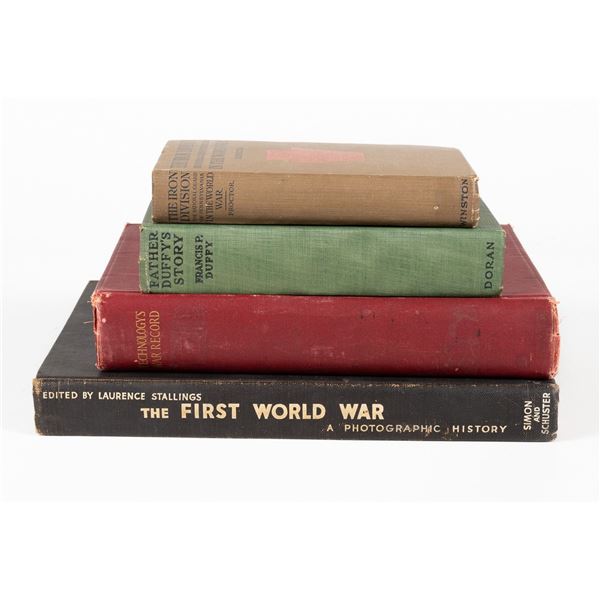 WWI MILITARY BOOKS (4)