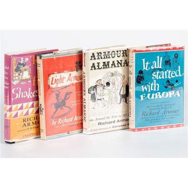 RICHARD AMOUR BOOKS (4)