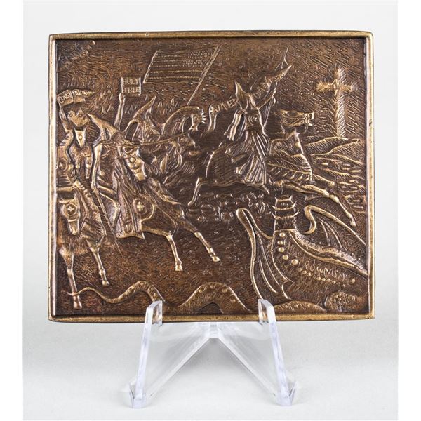 KU KLUX KLAN BELT BUCKLE