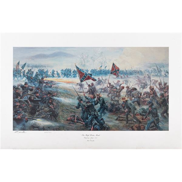 THE HIGH WATER MARK GETTYSBURG BY MORT KUNSTLER