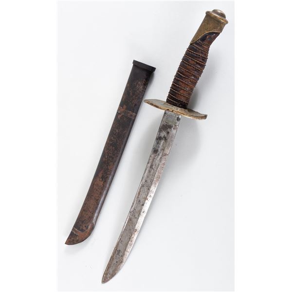 1860S CUT-OFF SWORD AND SCABBARD