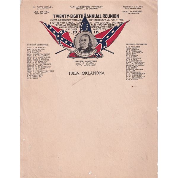 UNITED CONFEDERATE VETERANS ANNUAL REUNION