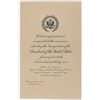Image 3 : FDR INAUGURATION PROGRAM AND INVITATION (2)