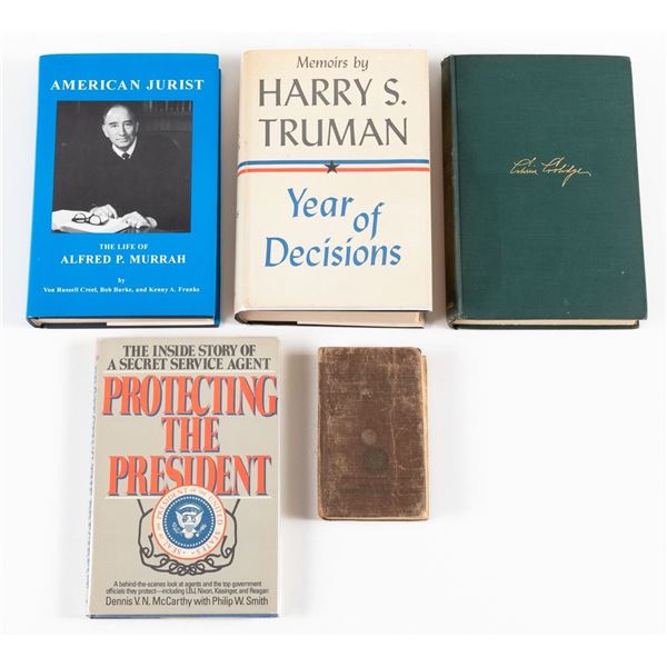 PRESIDENTS AND US GOVERNMENT BOOKS (5)