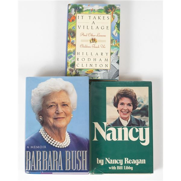 US FIRST LADIES BOOKS (3)