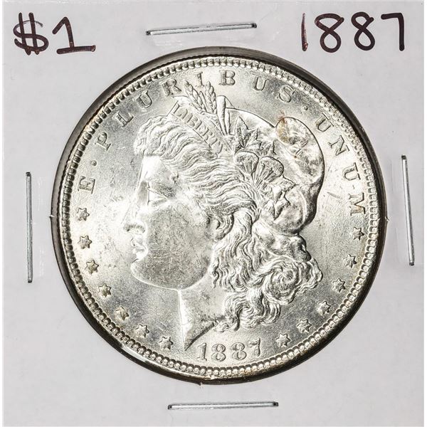 1887 $1 Morgan Silver Dollar Coin