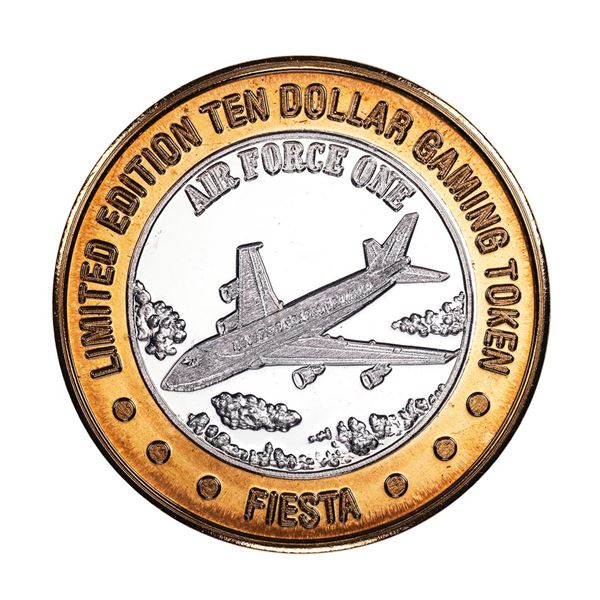 .999 Silver Fiesta Casino and Hotel $10 Casino Limited Edition Gaming Token