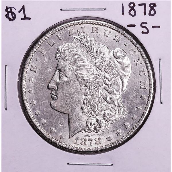 1878-S $1 Morgan Silver Dollar Coin