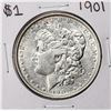 Image 1 : 1901 $1 Morgan Silver Dollar Coin