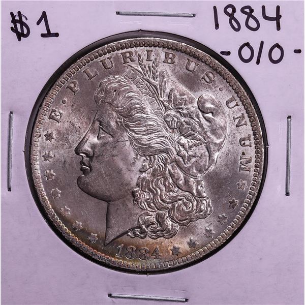 1884-O/O $1 Morgan Silver Dollar Coin