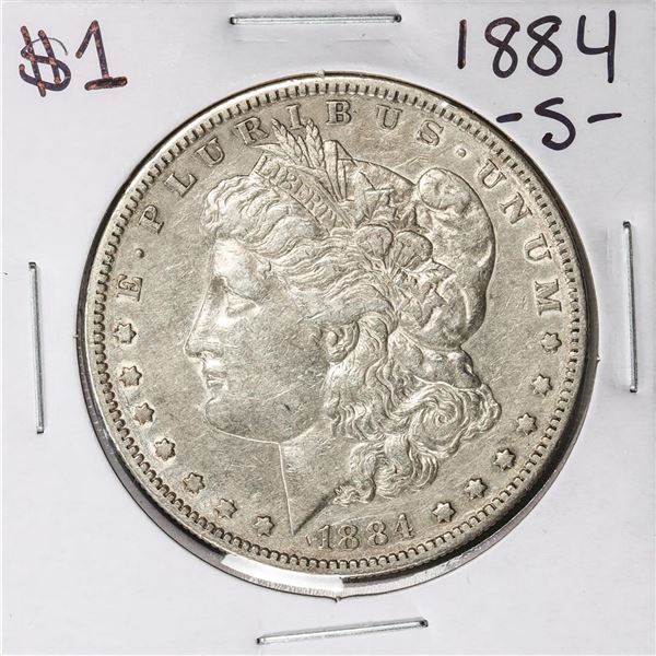 1884-S $1 Morgan Silver Dollar Coin