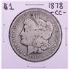 Image 1 : 1878-CC $1 Morgan Silver Dollar Coin