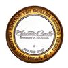 Image 2 : .999 Silver Monte Carlo Las Vegas, Nevada $10 Casino Limited Edition Gaming Token