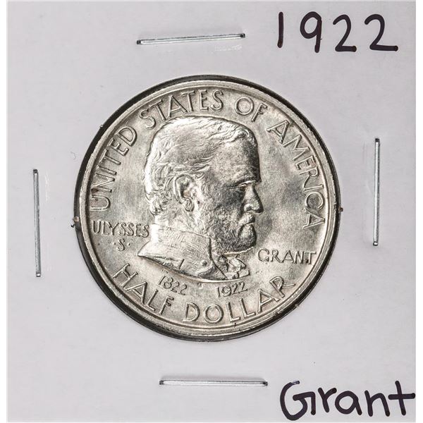 1922 Grant Commemorative Half Dollar Coin