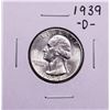 Image 1 : 1939-D Washington Quarter Coin