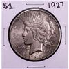 Image 1 : 1927 $1 Peace Silver Dollar Coin