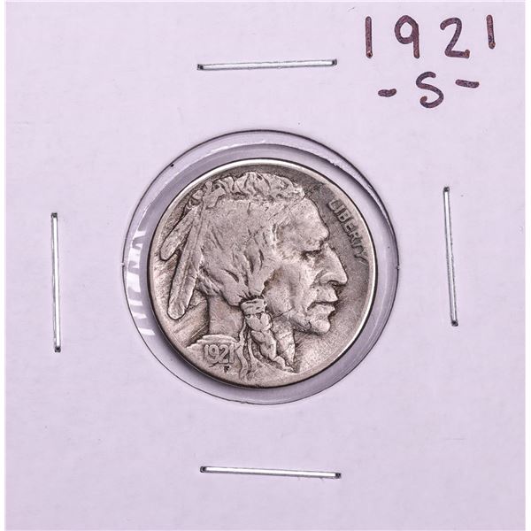 1921-S Buffalo Nickel Coin