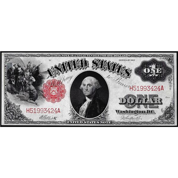 1917 $1 Legal Tender Note