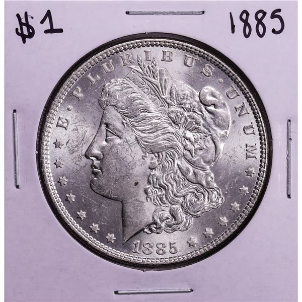 1885 $1 Morgan Silver Dollar Coin
