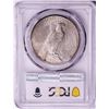 Image 2 : 1925 $1 Peace Silver Dollar Coin PCGS MS66 CAC