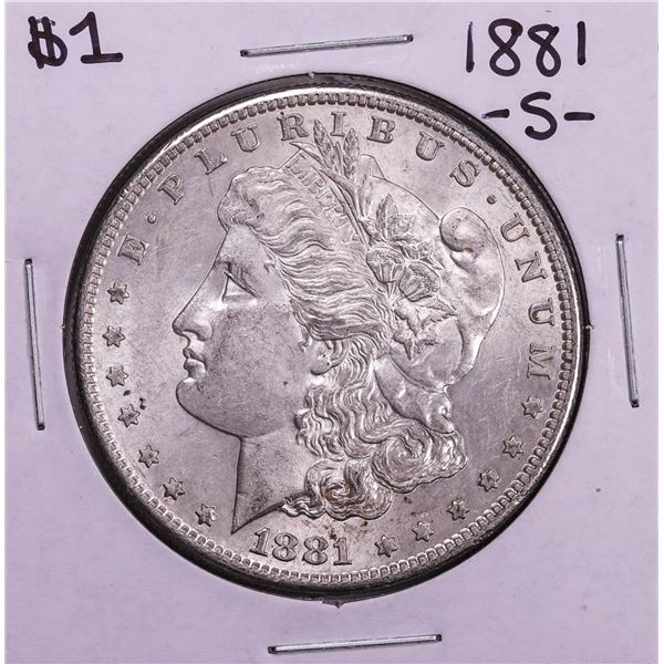 1881-S $1 Morgan Silver Dollar Coin