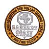 Image 2 : .999 Fine Silver Barbary Coast Las Vegas, Nevada $10 Limited Edition Gaming Token