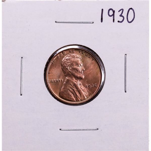 1930 Lincoln Wheat Cent Coin