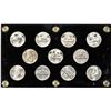 Image 2 : 1942-1945 United States Wartime Silver Nickel Coin Set in Capital Plastic Holder