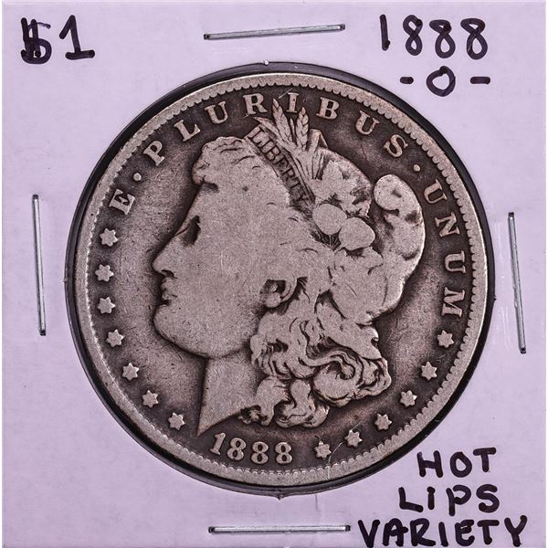 1888-O Hot Lips $1 Morgan Silver Dollar Coin