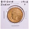Image 1 : 1912-S $10 Indian Head Eagle Gold Coin