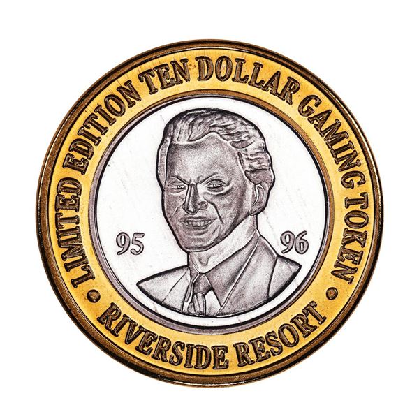 .999 Silver Four Queens Casino Hotel Las Vegas $10 Limited Edition Gaming Token